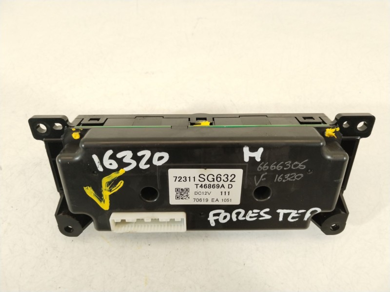 Recambio de mando climatizador para subaru forester (sj_) 2.0 d awd (sjd) referencia OEM IAM 72311SG632  