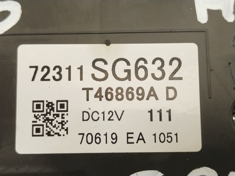 Recambio de mando climatizador para subaru forester (sj_) 2.0 d awd (sjd) referencia OEM IAM 72311SG632  
