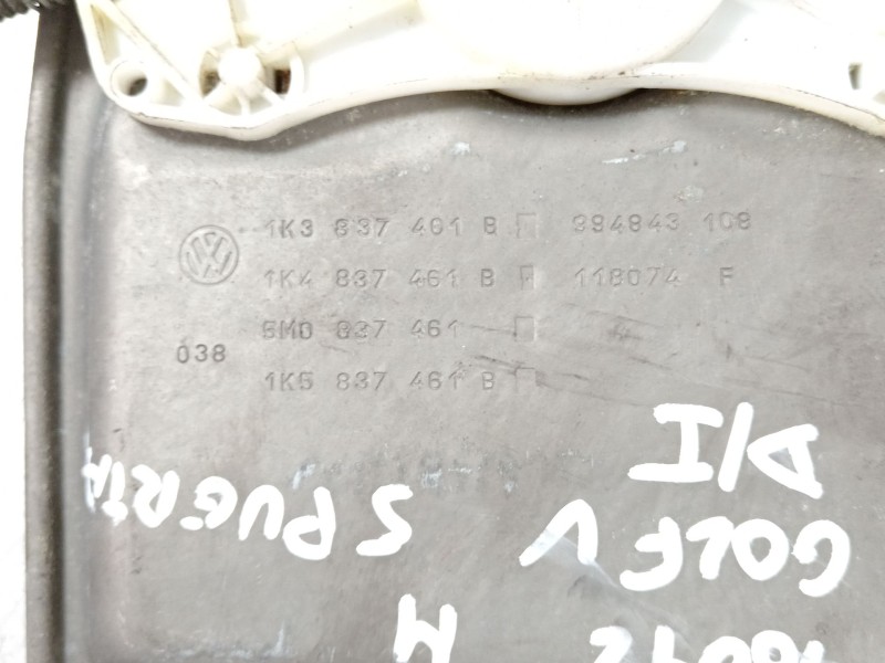 Recambio de elevalunas delantero izquierdo para volkswagen golf v (1k1) 1.4 tsi referencia OEM IAM 1K0959793J 1K4837401S 1K38374