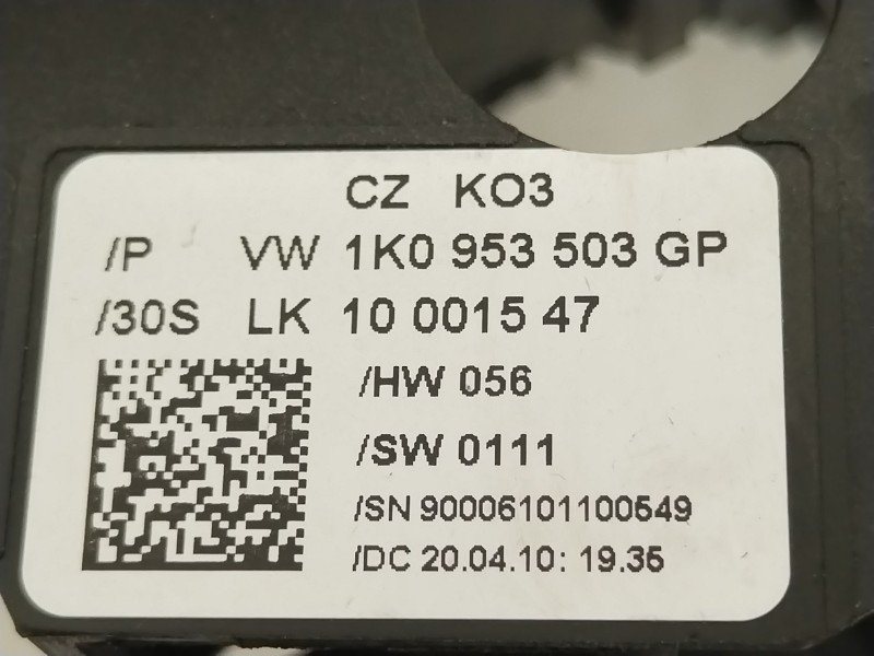 Recambio de mando intermitentes para volkswagen golf vi (5k1) 2.0 gti referencia OEM IAM 1K0953503GP 1K0959653C 1K0953513G