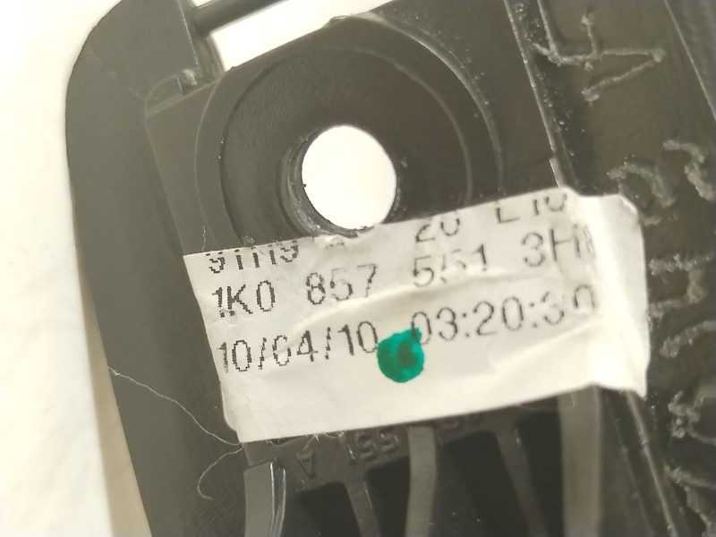 Recambio de parasol izquierdo para volkswagen golf vi (5k1) 2.0 gti referencia OEM IAM 1K0857551N 1K08575513H 