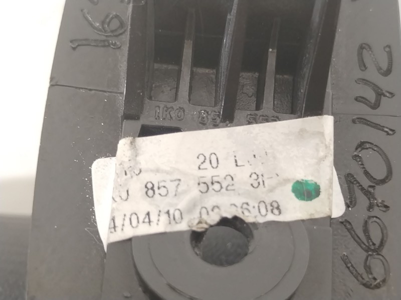 Recambio de parasol derecho para volkswagen golf vi (5k1) 2.0 gti referencia OEM IAM 1K0857552K  