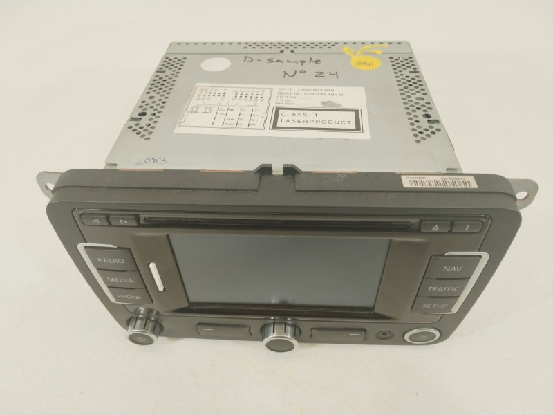 Recambio de sistema navegacion gps para volkswagen golf vi (5k1) 2.0 gti referencia OEM IAM 5P0035191C  