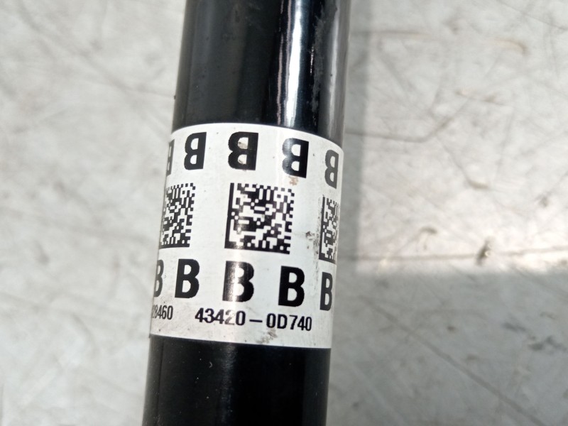 Recambio de transmision delantera izquierda para toyota yaris (_p21_, _pa1_, _ph1_) 1.5 hybrid (mxph11) referencia OEM IAM 43420