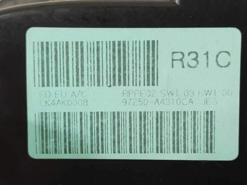 Recambio de mando climatizador para kia carens iv 1.6 gdi referencia OEM IAM 97250A4310CA  