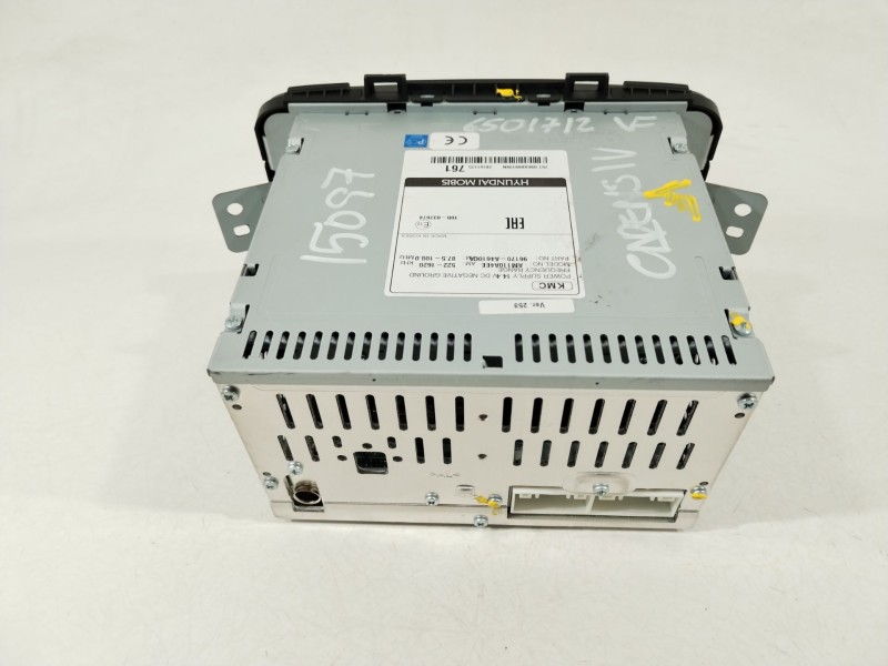 Recambio de sistema audio / radio cd para kia carens iv 1.6 gdi referencia OEM IAM 96170A4610CA  