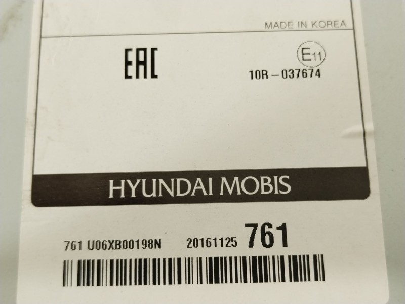 Recambio de sistema audio / radio cd para kia carens iv 1.6 gdi referencia OEM IAM 96170A4610CA  