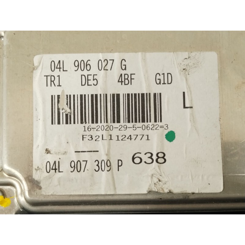 Recambio de centralita motor uce para audi q3 (f3b) 40 tdi quattro referencia OEM IAM 04L907309P 04L906027G 0281031483