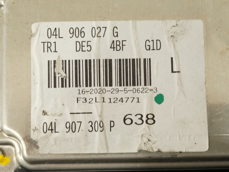 Recambio de centralita motor uce para audi q3 (f3b) 40 tdi quattro referencia OEM IAM 04L907309P 04L906027G 0281031483