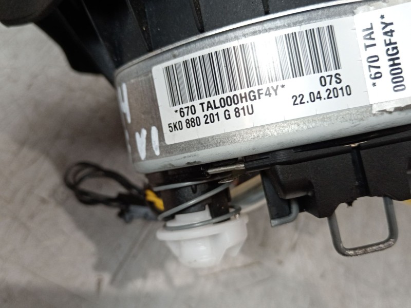 Recambio de kit airbag para volkswagen golf vi (5k1) 2.0 gti referencia OEM IAM 1K1857003 5K0880201G 5K0959655D