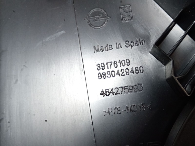 Recambio de guantera para opel corsa f (p2jo) 1.2 (68) referencia OEM IAM 9830429480  