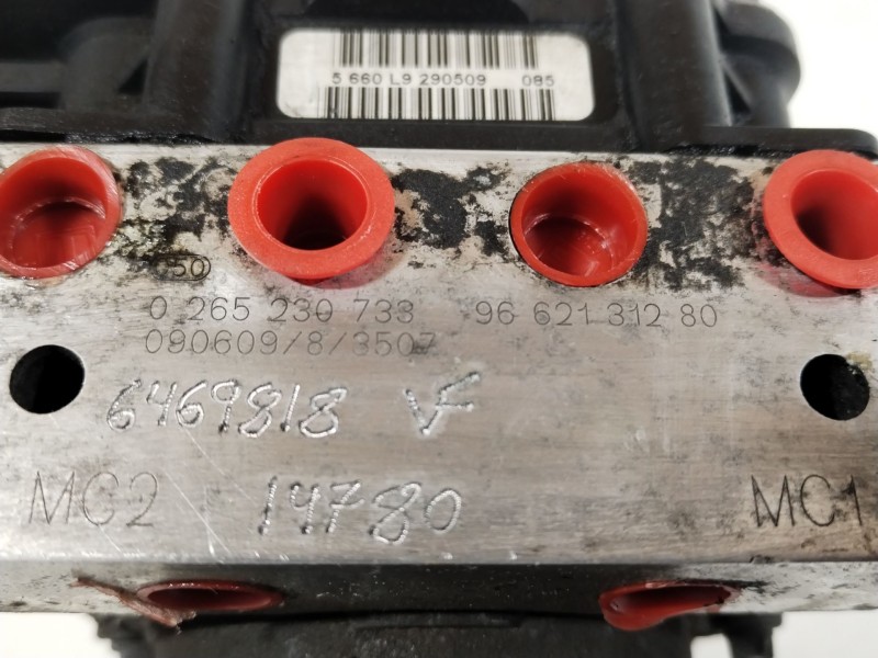 Recambio de abs para citroën c5 iii (rd_) 2.0 hdi 140 referencia OEM IAM 9666226380 9662131280 0265230733