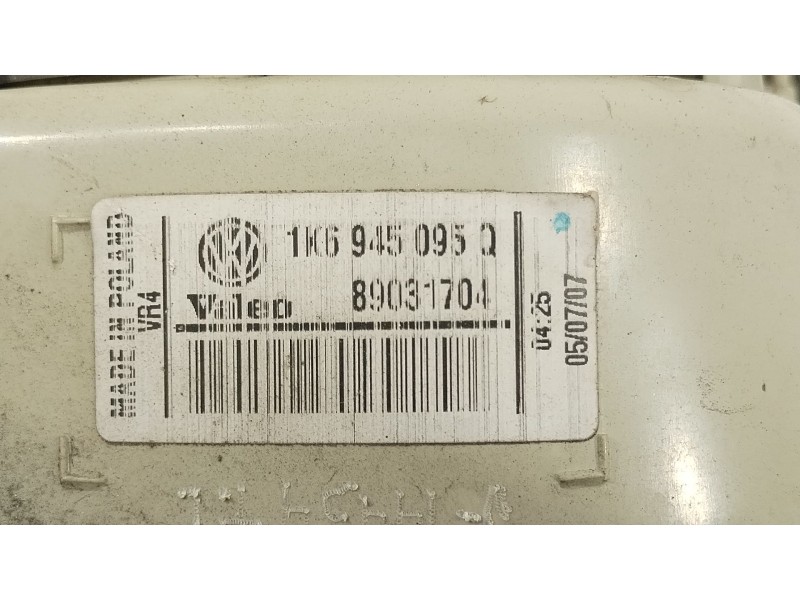 Recambio de piloto trasero izquierdo para volkswagen golf v (1k1) 1.4 tsi referencia OEM IAM 1K6945095Q 89031704 