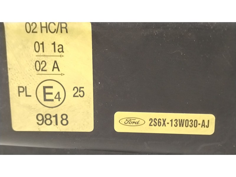 Recambio de faro izquierdo para ford fiesta v (jh_, jd_) 1.4 tdci referencia OEM IAM 2S6X13W030AJ  