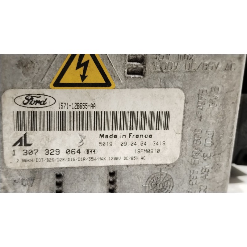 Recambio de faro derecho para ford mondeo iii (b5y) 2.0 tdci referencia OEM IAM 1S7113005UC 0301174274 1307329064