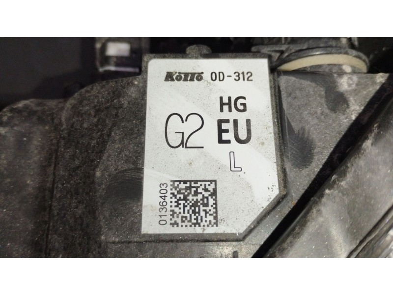 Recambio de faro izquierdo para toyota yaris (_p21_, _pa1_, _ph1_) 1.5 hybrid (mxph11) referencia OEM IAM 811500DP50  