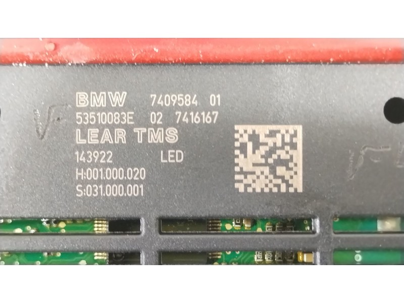 Recambio de centralita faros xenon para bmw x6 (e71) 3.5d referencia OEM IAM 7409584 63117409584 