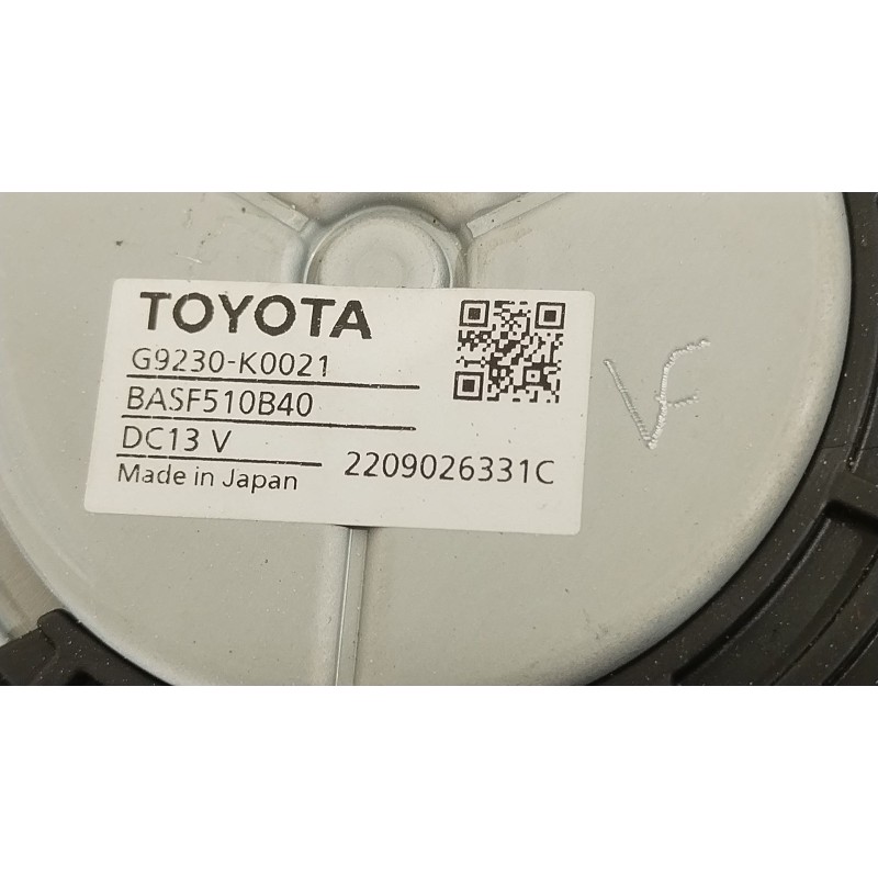 Recambio de ventilador calefaccion para toyota yaris (_p21_, _pa1_, _ph1_) 1.5 hybrid (mxph11) referencia OEM IAM G9230K0021  