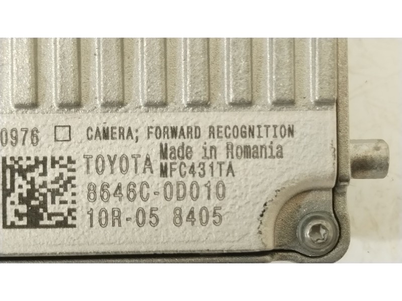 Recambio de camara para toyota yaris (_p21_, _pa1_, _ph1_) 1.5 hybrid (mxph11) referencia OEM IAM 8646C0D010  