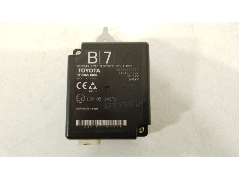 Recambio de modulo electronico para toyota yaris (_p21_, _pa1_, _ph1_) 1.5 hybrid (mxph11) referencia OEM IAM 897B00D010  