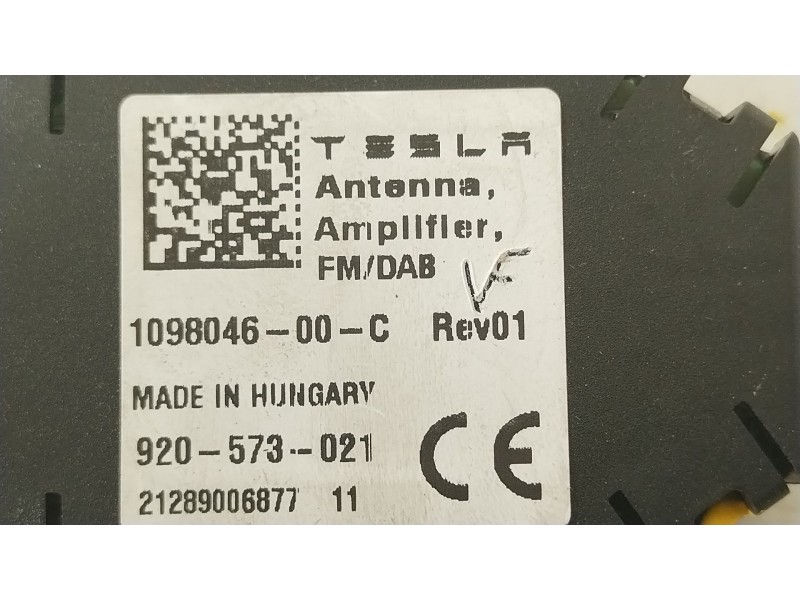 Recambio de amplificador para tesla model 3 ev referencia OEM IAM 109804600C  