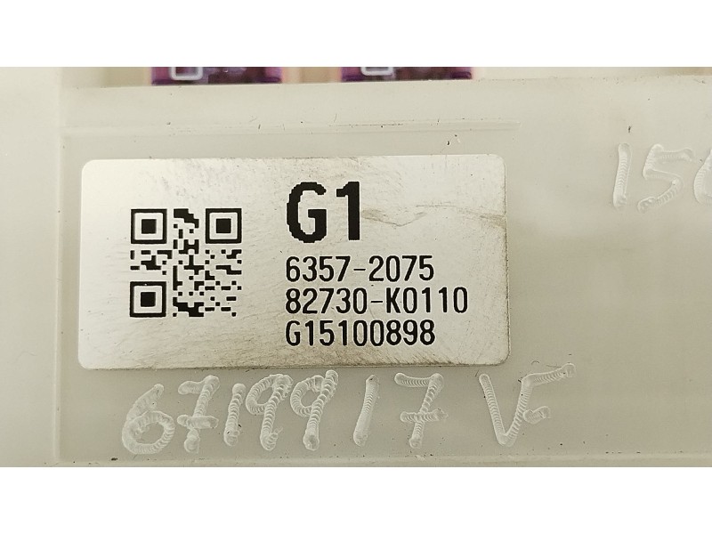 Recambio de caja reles / fusibles para toyota yaris (_p21_, _pa1_, _ph1_) 1.5 hybrid (mxph11) referencia OEM IAM 82730K0110  