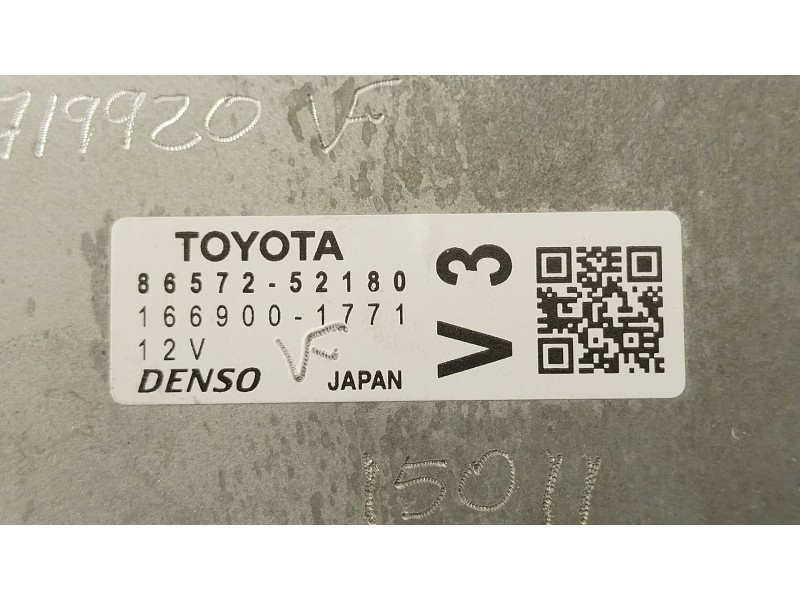 Recambio de modulo electronico para toyota yaris (_p21_, _pa1_, _ph1_) 1.5 hybrid (mxph11) referencia OEM IAM 8657252180  