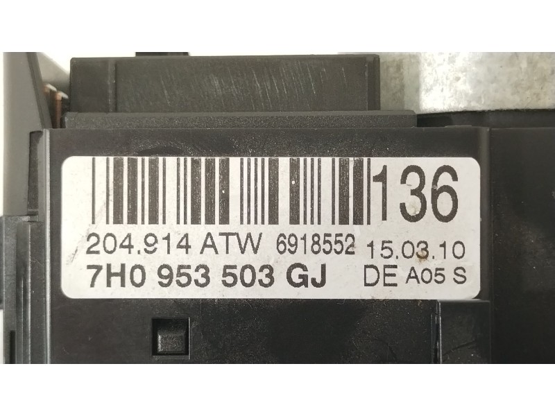 Recambio de mando intermitentes para seat ibiza iv (6j5, 6p1) 1.6 tdi referencia OEM IAM 7H0953503GJ  