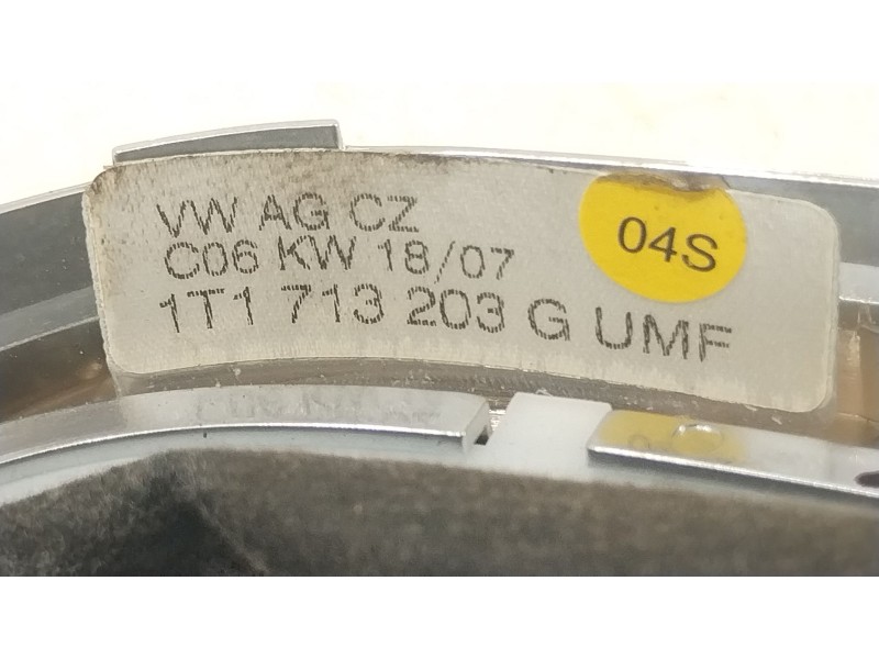 Recambio de pomo palanca cambio para volkswagen touran (1t1, 1t2) 2.0 tdi 16v referencia OEM IAM 1T1713203G 1T1713203GUMF 