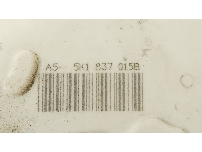 Recambio de cerradura puerta delantera izquierda para volkswagen golf vi (5k1) 2.0 gti referencia OEM IAM 5K1837015B  