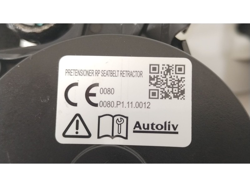 Recambio de cinturon seguridad delantero derecho para tesla model 3 ev referencia OEM IAM 1105822C1H  