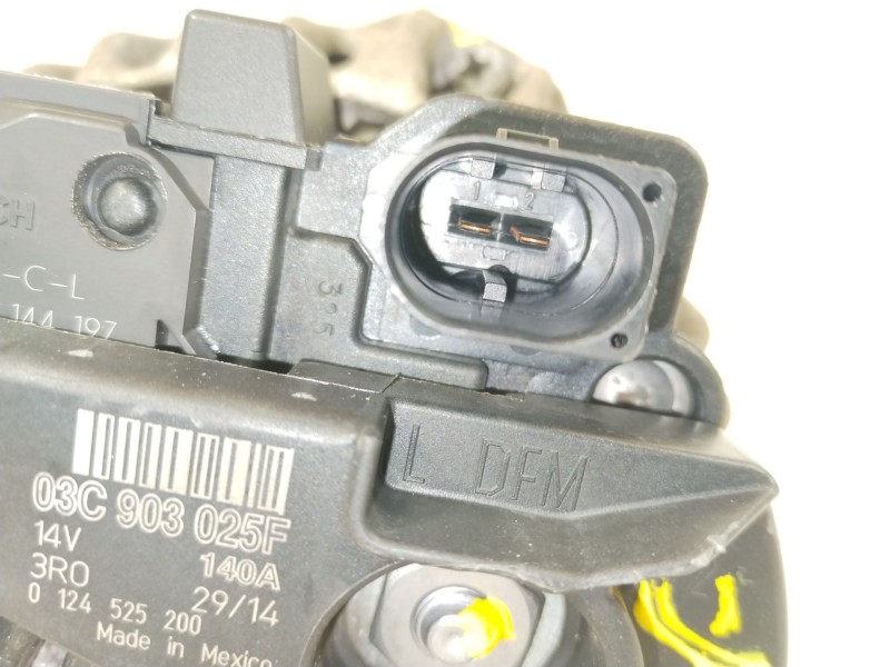 Recambio de alternador para volkswagen beetle (5c1, 5c2) 1.2 tsi 16v referencia OEM IAM 03C903025F 0124525200 