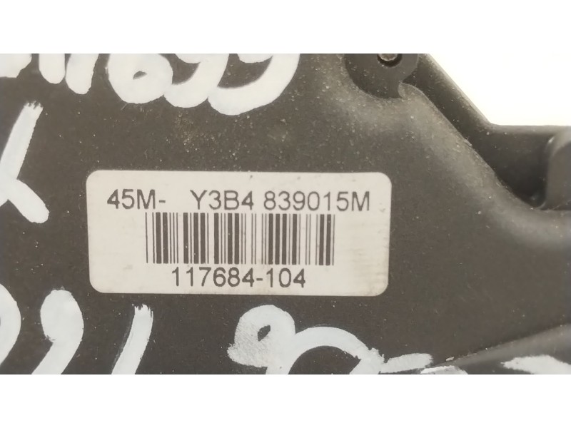 Recambio de cerradura puerta trasera izquierda para seat toledo ii (1m2) 1.6 referencia OEM IAM 3B4839015M  