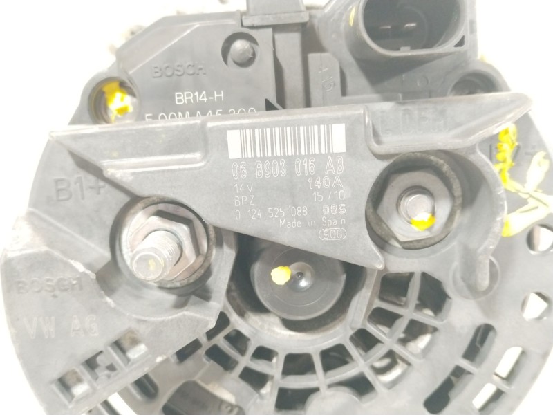 Recambio de alternador para volkswagen golf vi (5k1) 2.0 gti referencia OEM IAM 06B903016AB 0124525088 