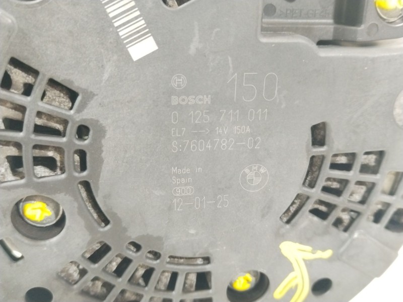 Recambio de alternador para mini mini (r56) cooper s referencia OEM IAM 7604782 0125711011 12317604782