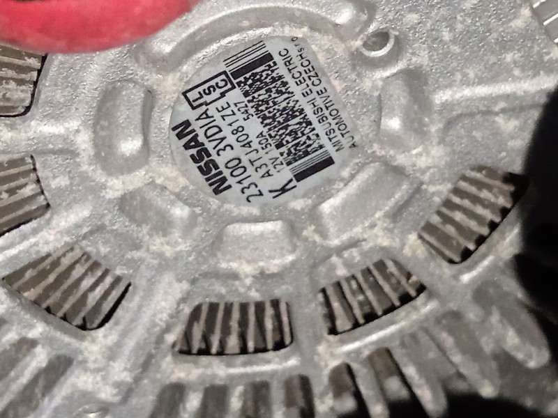 Recambio de alternador para nissan note (e12) 1.5 dci referencia OEM IAM 231003VDIA 2310000Q2J A3TJ4081ZE