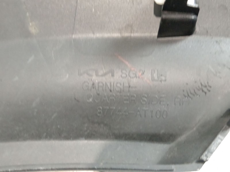 Recambio de aletin trasero derecho para kia niro (de) 1.6 gdi hybrid referencia OEM IAM 87744AT100  