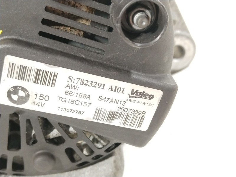 Recambio de alternador para mini mini countryman (r60) cooper d referencia OEM IAM 7823291 TG15C157 S47AN13