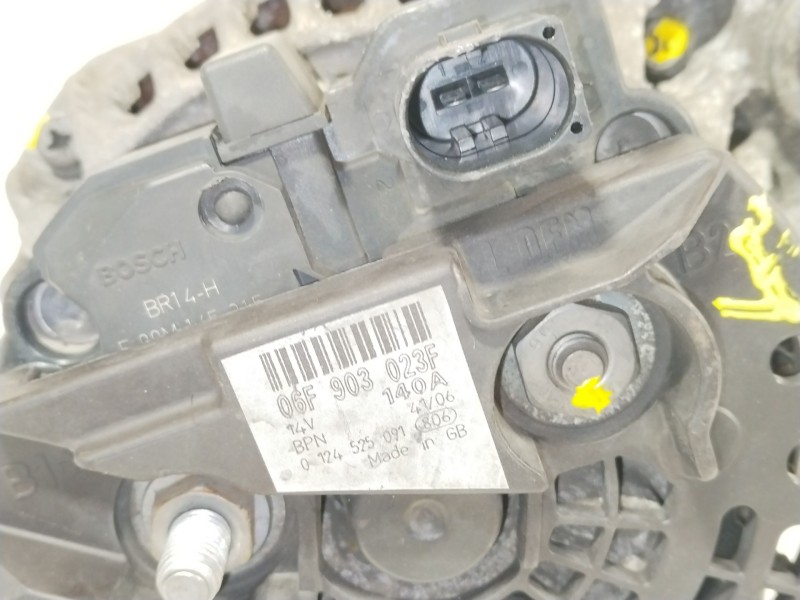 Recambio de alternador para volkswagen golf v (1k1) 1.9 tdi referencia OEM IAM 06F903023F 0124525091 
