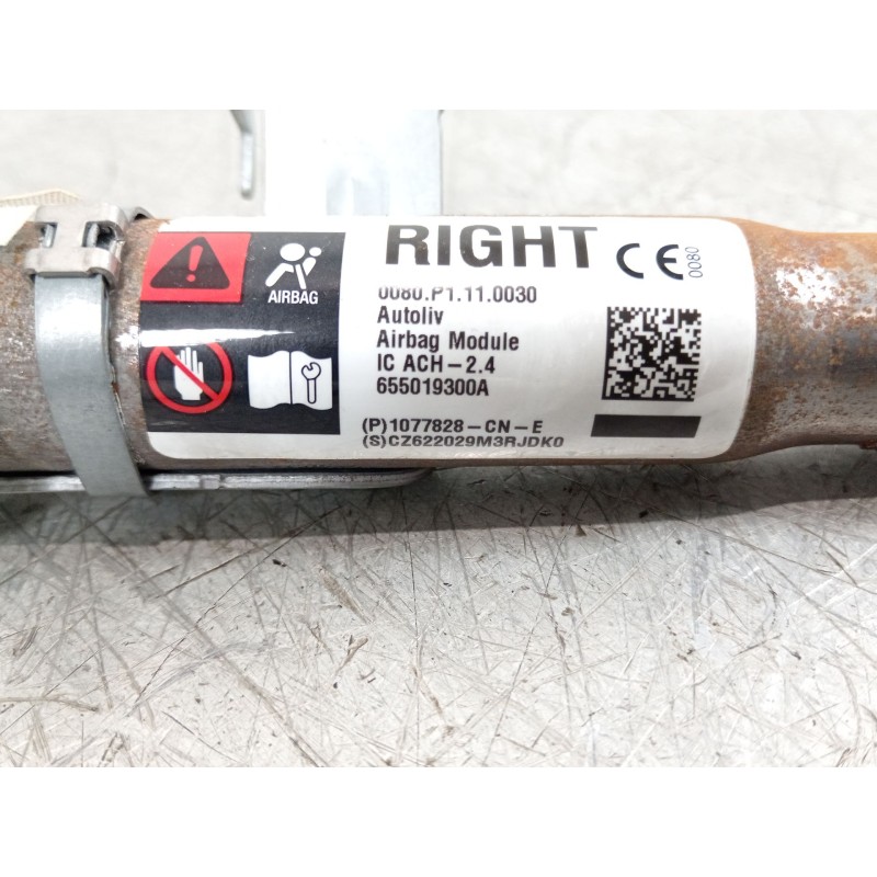 Recambio de airbag cortina delantero derecho para tesla model 3 ev referencia OEM IAM 1077828CNE 107782800F 