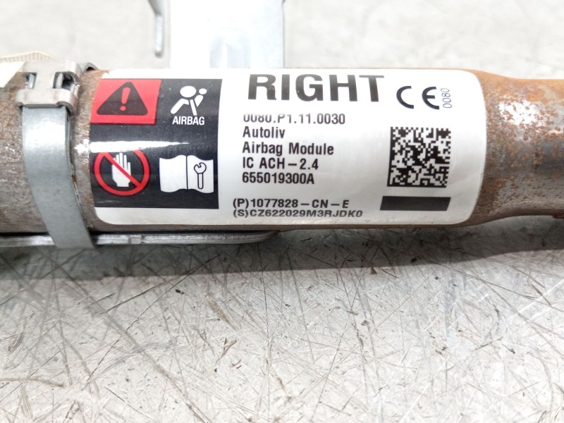 Recambio de airbag cortina delantero derecho para tesla model 3 ev referencia OEM IAM 1077828CNE 107782800F 