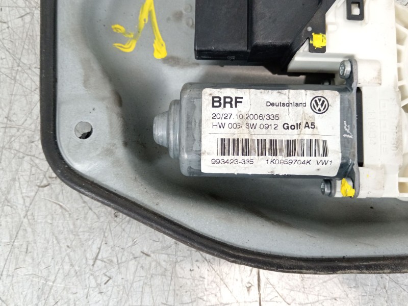 Recambio de elevalunas trasero izquierdo para volkswagen golf v (1k1) 1.9 tdi referencia OEM IAM 1K0959704K 1K0959704K 