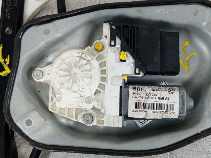 Recambio de elevalunas trasero derecho para volkswagen golf v (1k1) 1.9 tdi referencia OEM IAM 1K0959703K 1K0959703F 