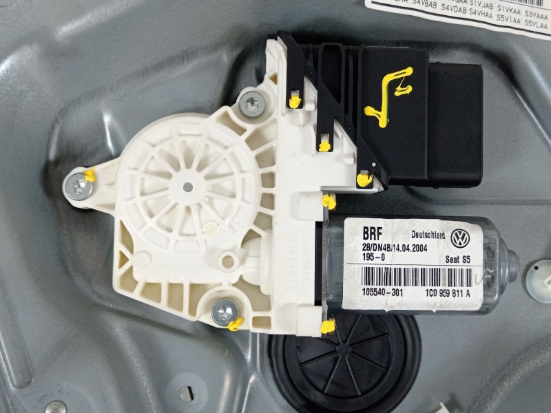 Recambio de elevalunas trasero izquierdo para seat toledo ii (1m2) 1.6 referencia OEM IAM 1M0839755H 1C0959811A 1M0839461A