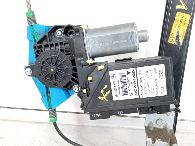 Recambio de elevalunas trasero derecho para seat exeo st (3r5) 2.0 tdi referencia OEM IAM 8E0839462C 8E0959802E 0130821766