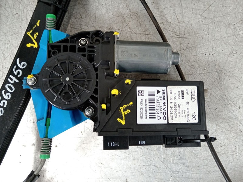 Recambio de elevalunas delantero derecho para seat exeo st (3r5) 2.0 tdi referencia OEM IAM 8E0837462C 8E1959802G 0130821764