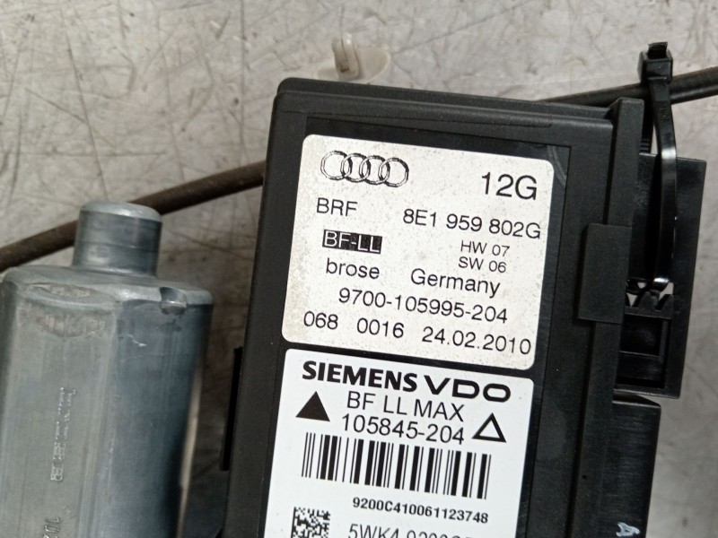 Recambio de elevalunas delantero derecho para seat exeo st (3r5) 2.0 tdi referencia OEM IAM 8E0837462C 8E1959802G 0130821764