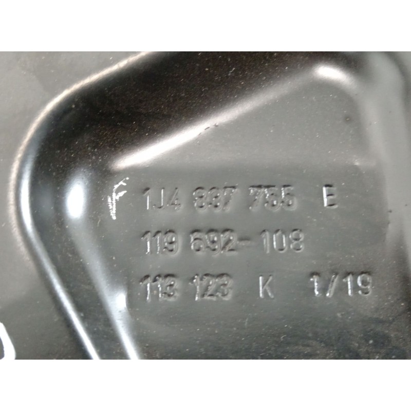 Recambio de elevalunas delantero izquierdo para volkswagen golf iv (1j1) 1.9 tdi referencia OEM IAM 1J4837755E 1J4837461H 1J1959