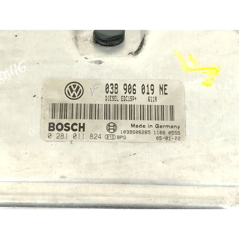 Recambio de centralita motor uce para seat ibiza iii (6l1) 1.9 tdi referencia OEM IAM 038906019NE 0281011824 