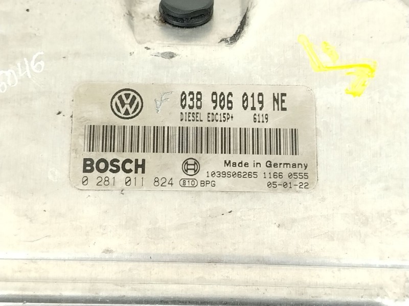 Recambio de centralita motor uce para seat ibiza iii (6l1) 1.9 tdi referencia OEM IAM 038906019NE 0281011824 